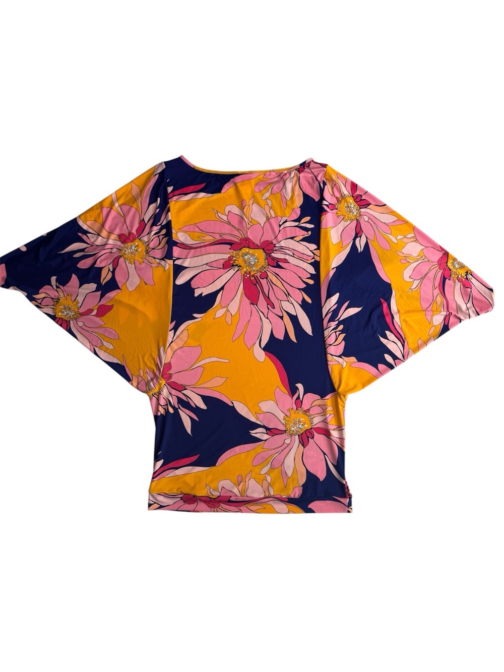 Trina Turk Breeze Floral Swim Tunic Cover Up Size M NWT - Picture 4 of 8